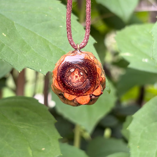 Obsidian Flower of Life Mini