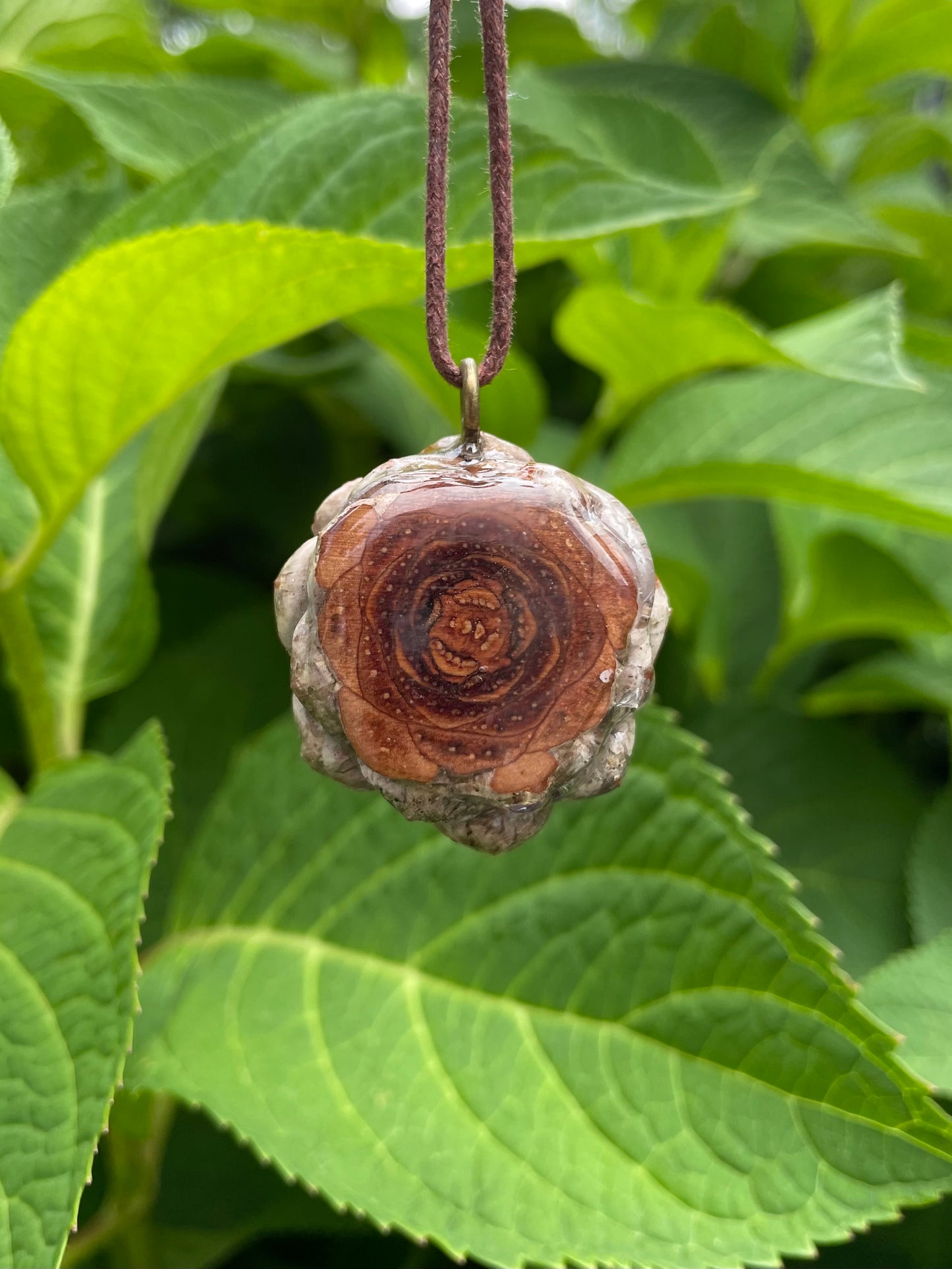 Blue Lace Agate Small Pendant