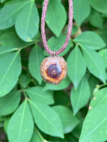 Orange Agate Mini Pendant