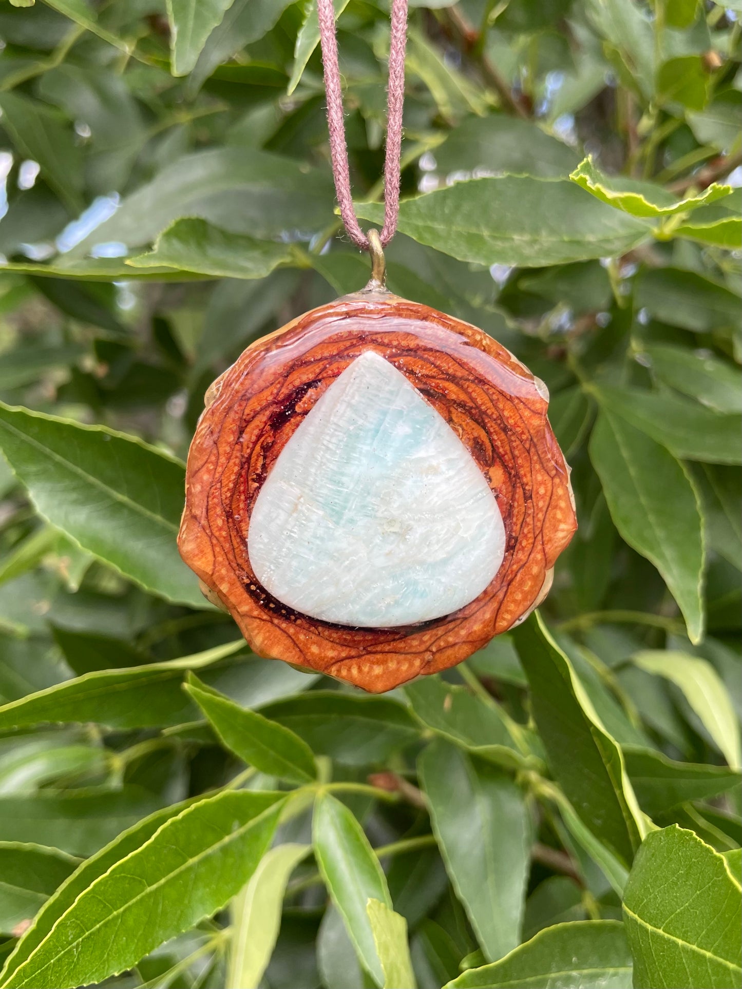 Amazonite Large Pendant
