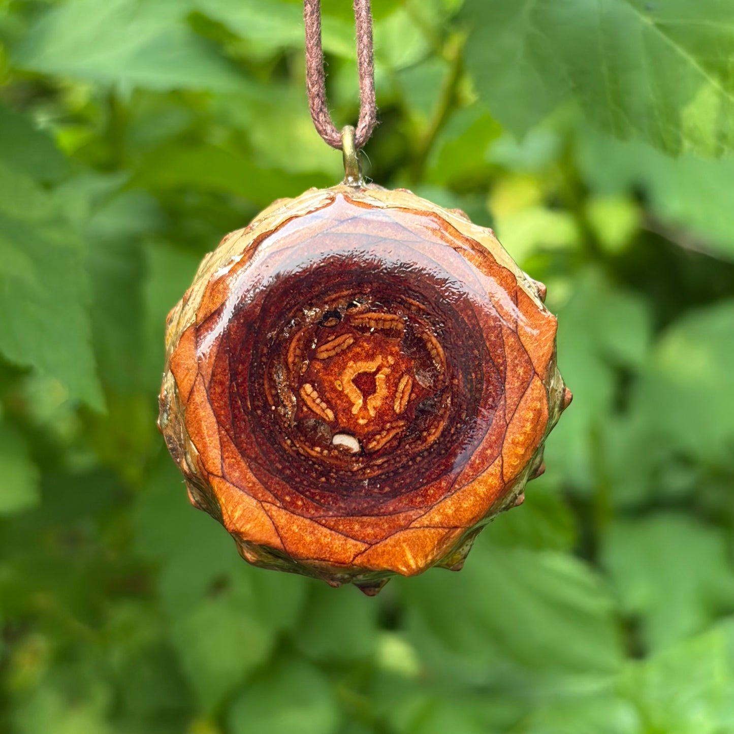 Triple Tiger’s Eye Sun, Gold