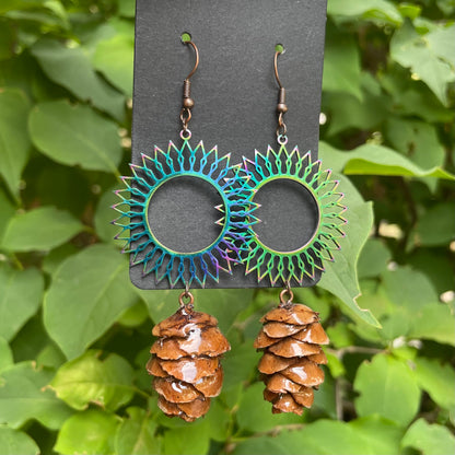 Rainbow Eclipse Earrings