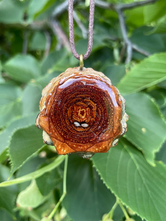 Larimar Silver Tetrahedron