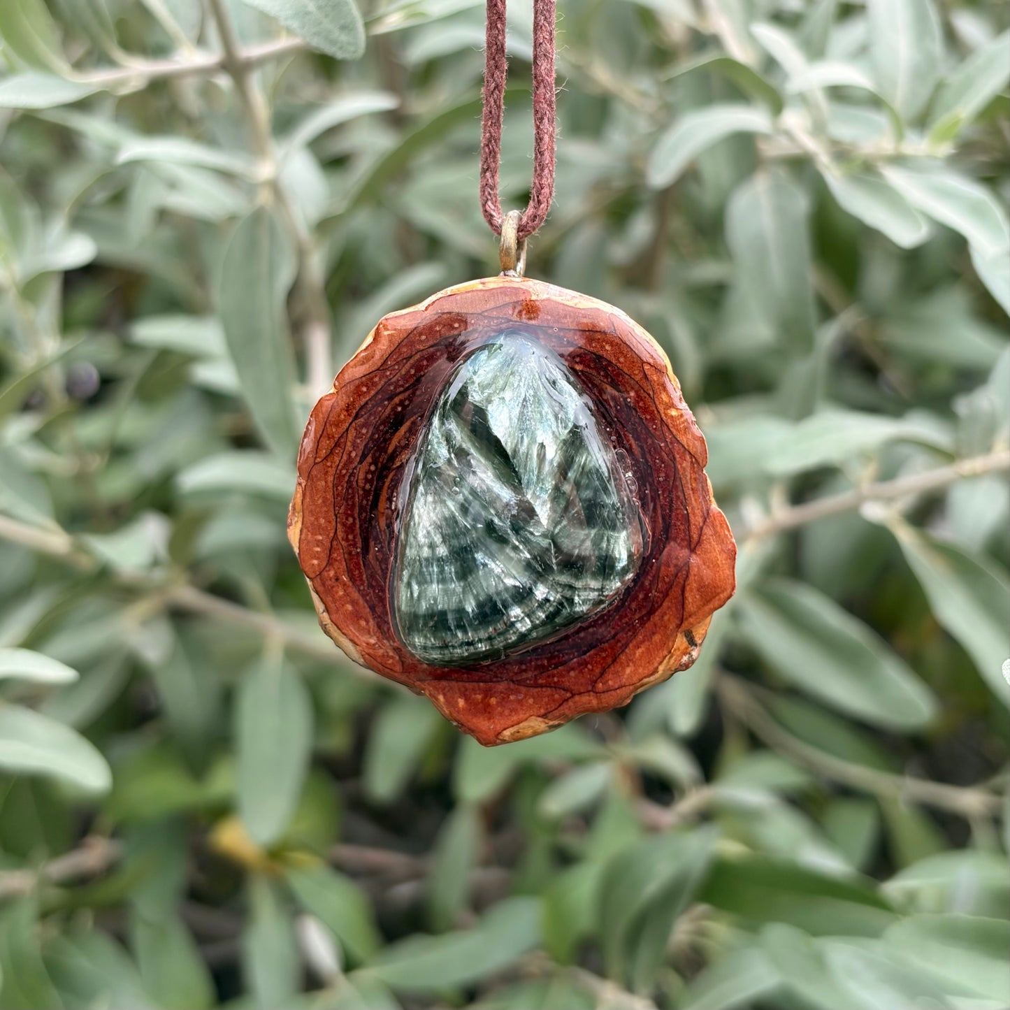 Seraphinite Medium Pendant