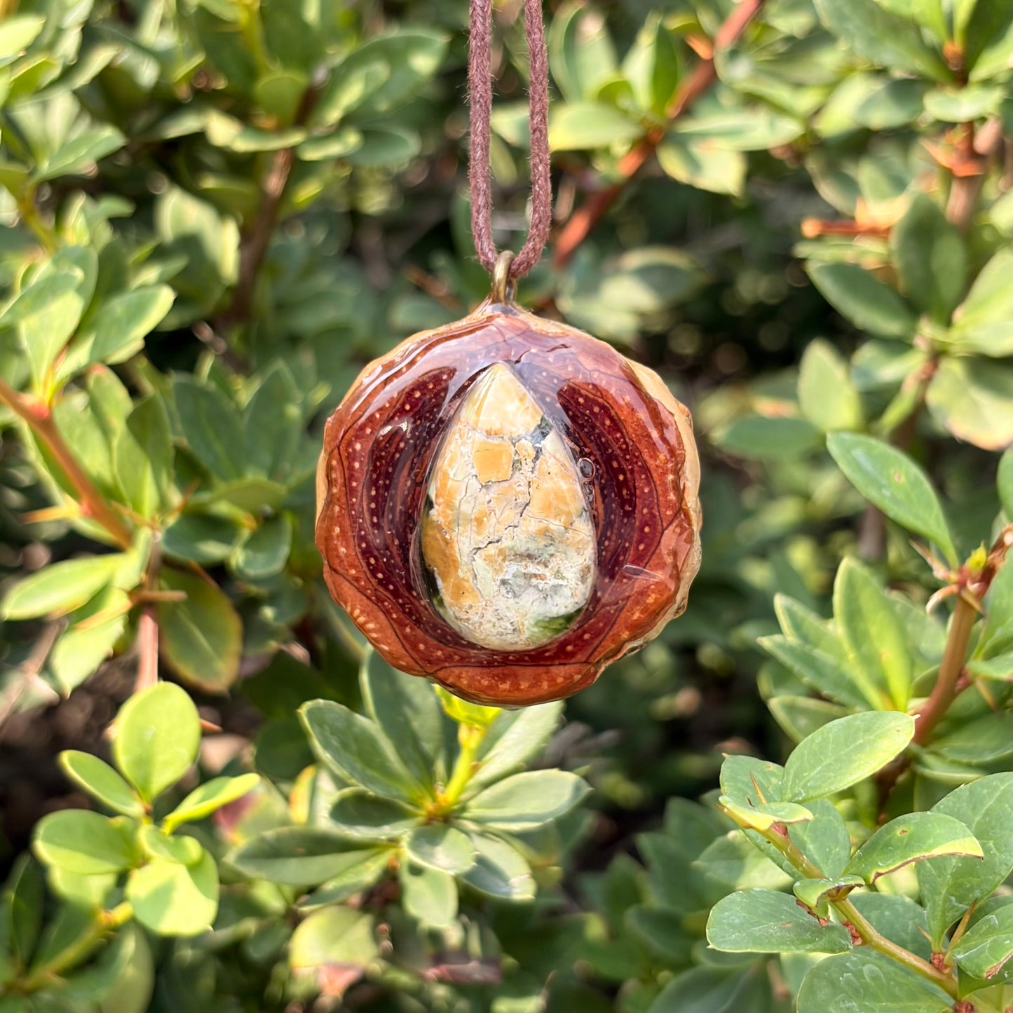 Ibis Jasper Medium Pendant