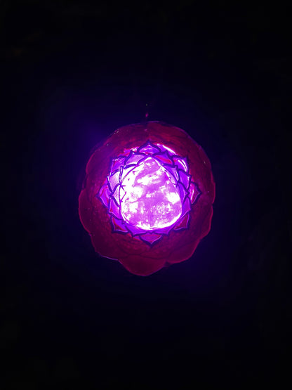 Moonstone Lotus LED Pendant