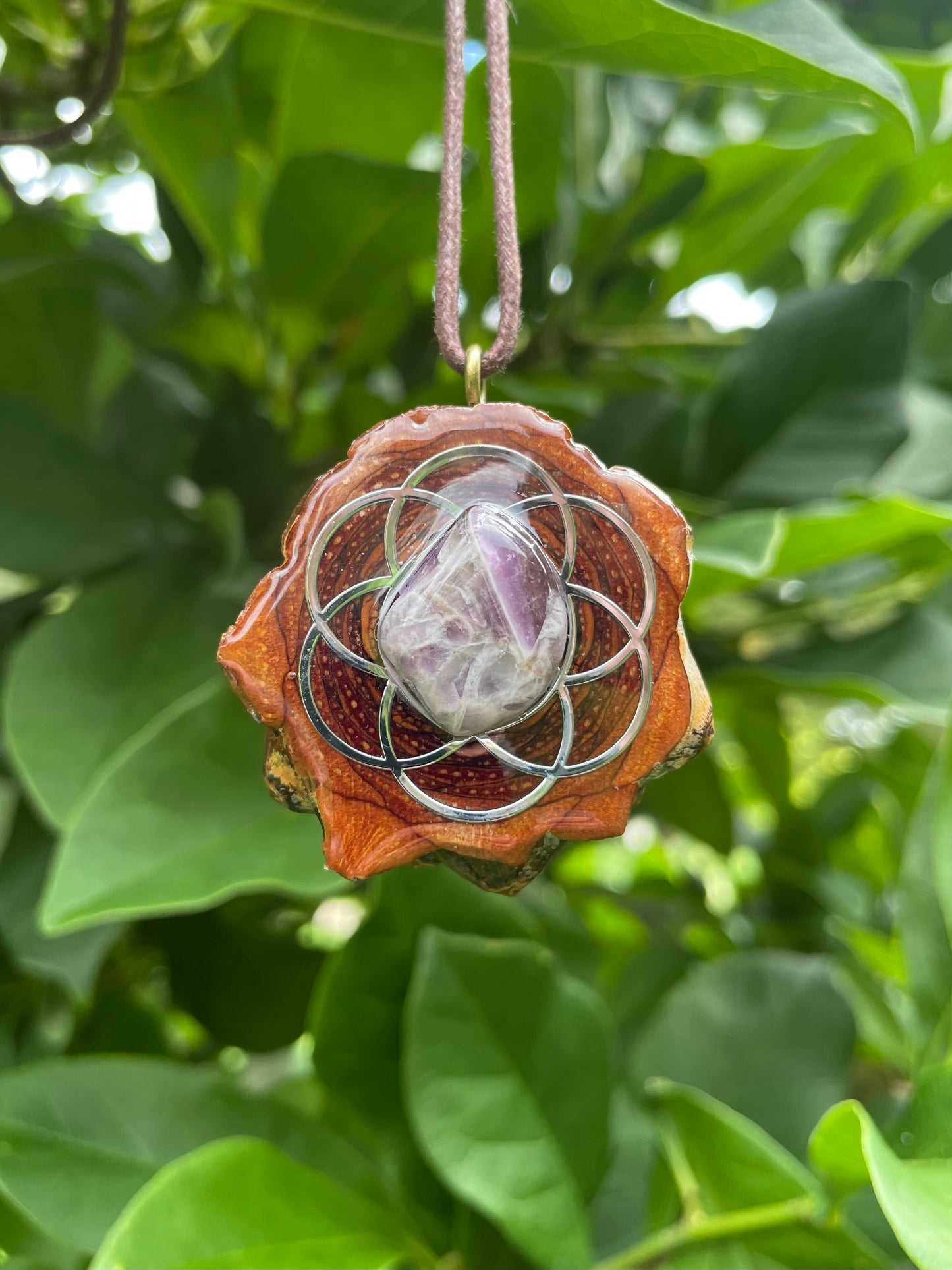 Amethyst Seed of Life