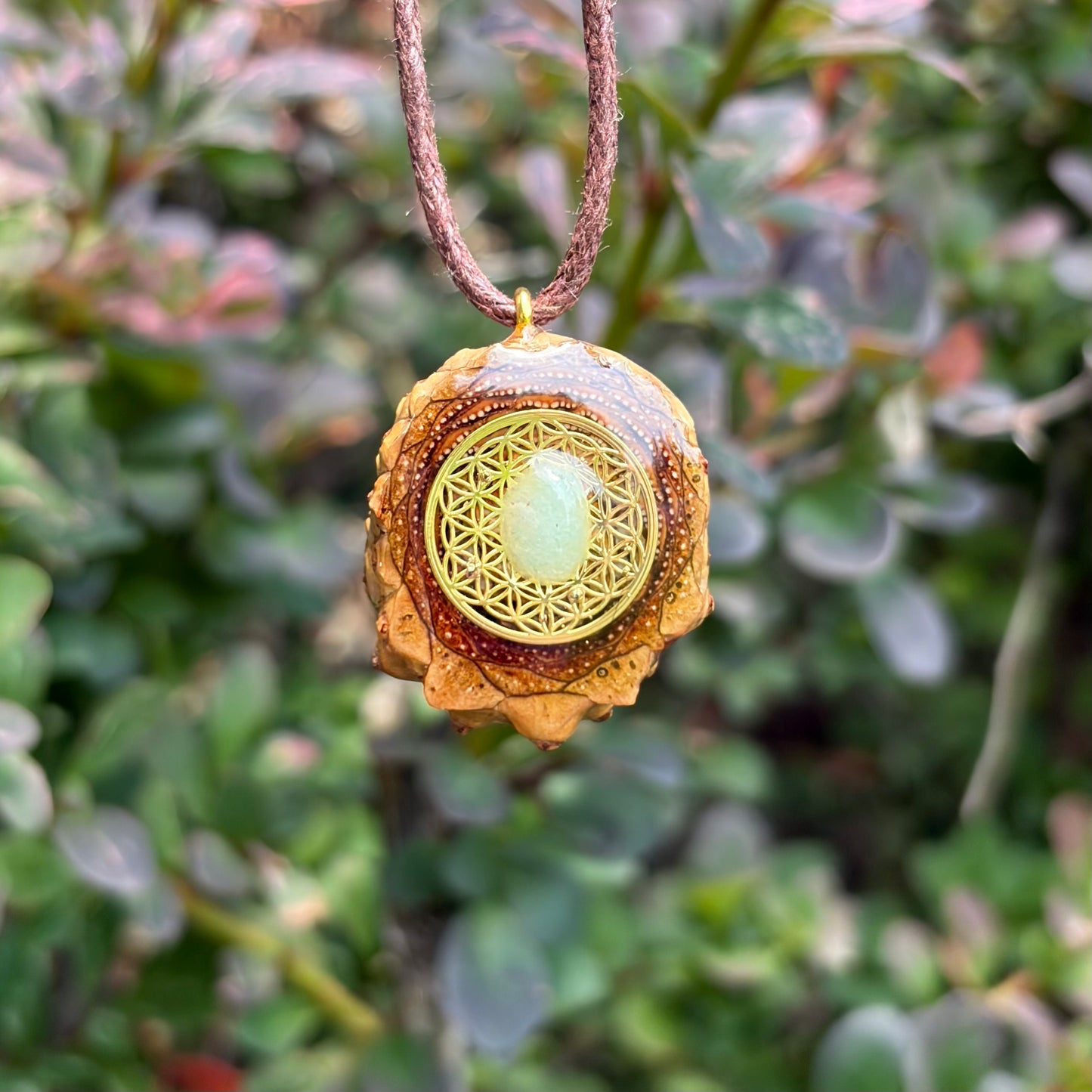 Aventurine Flower of Life Mini