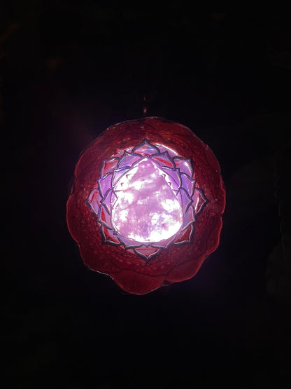 Moonstone Lotus LED Pendant
