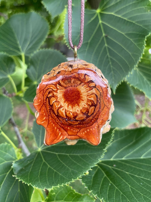Bloodstone Large Pendant