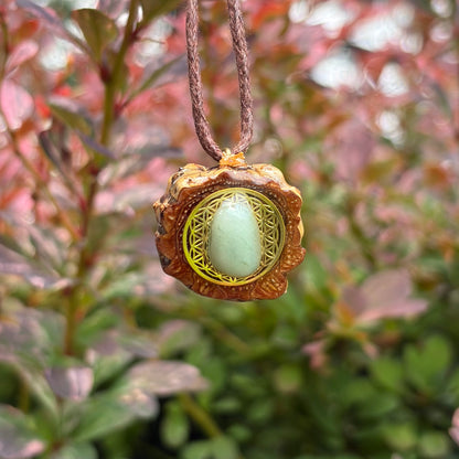 Aventurine Flower of Life Mini