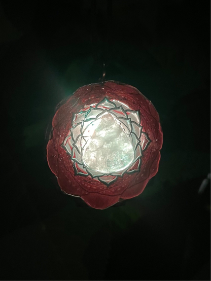 Moonstone Lotus LED Pendant