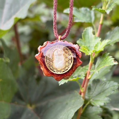Fluorite Flower of Life Mini