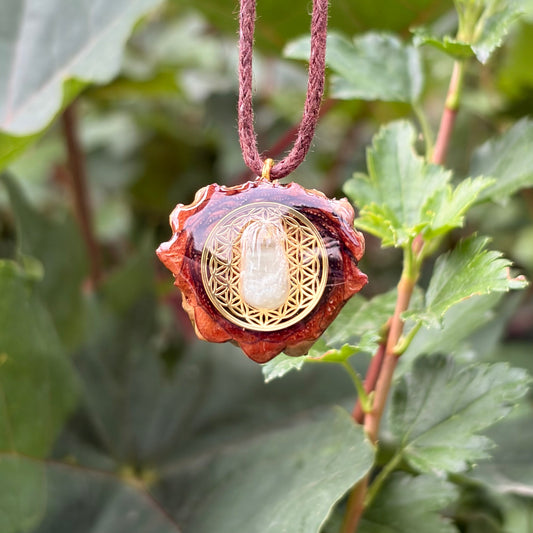 Fluorite Flower of Life Mini