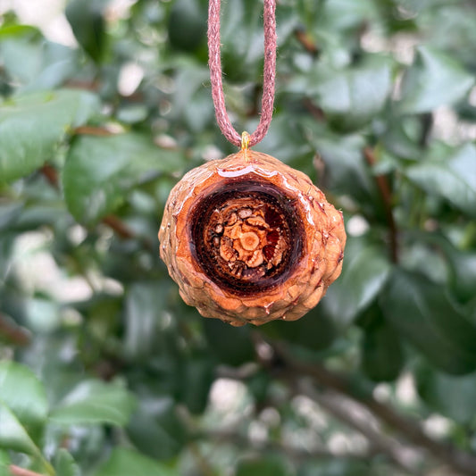 Mexican Fire Opal, Flower of Life Mini