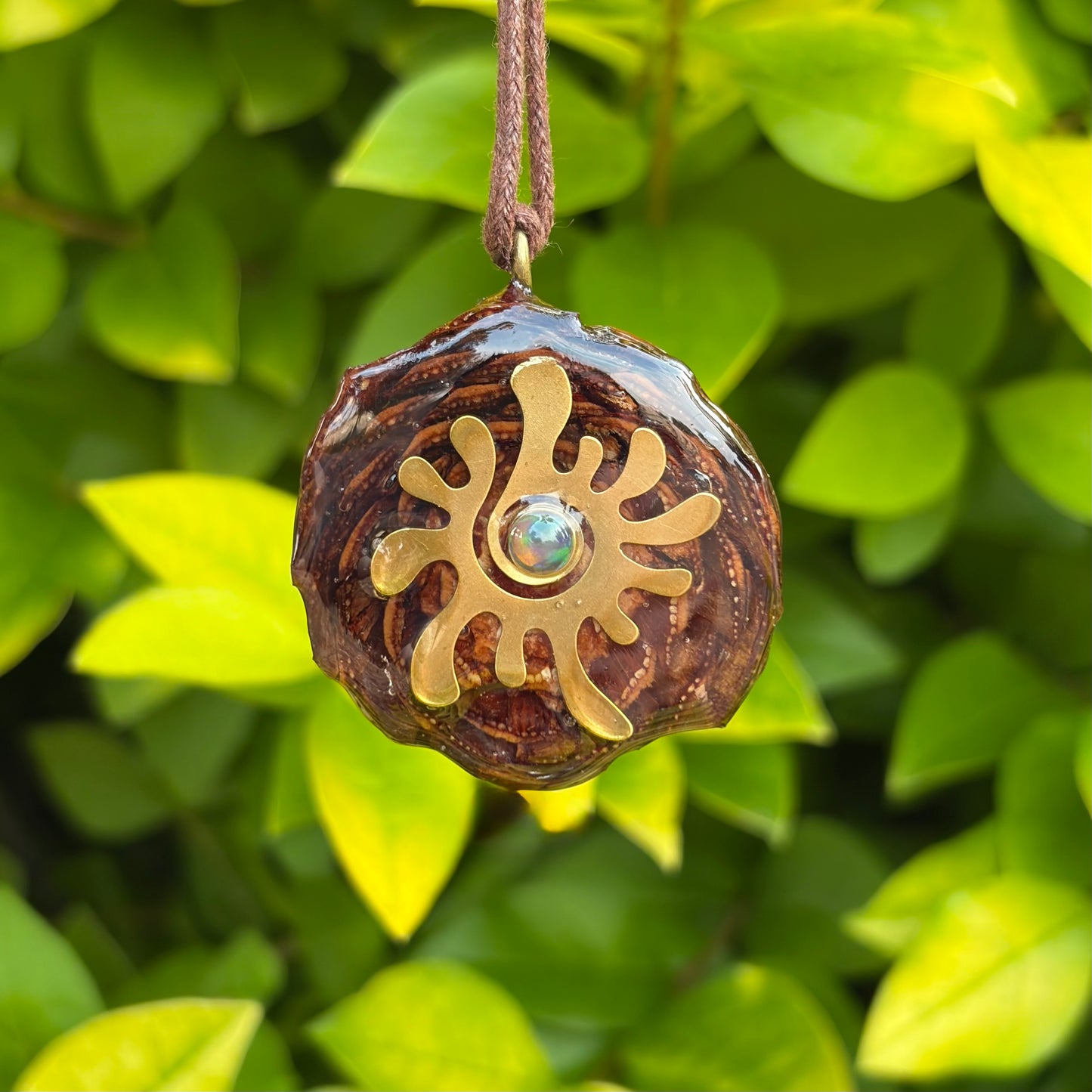 Ethiopian Black Opal, Splat! Gold