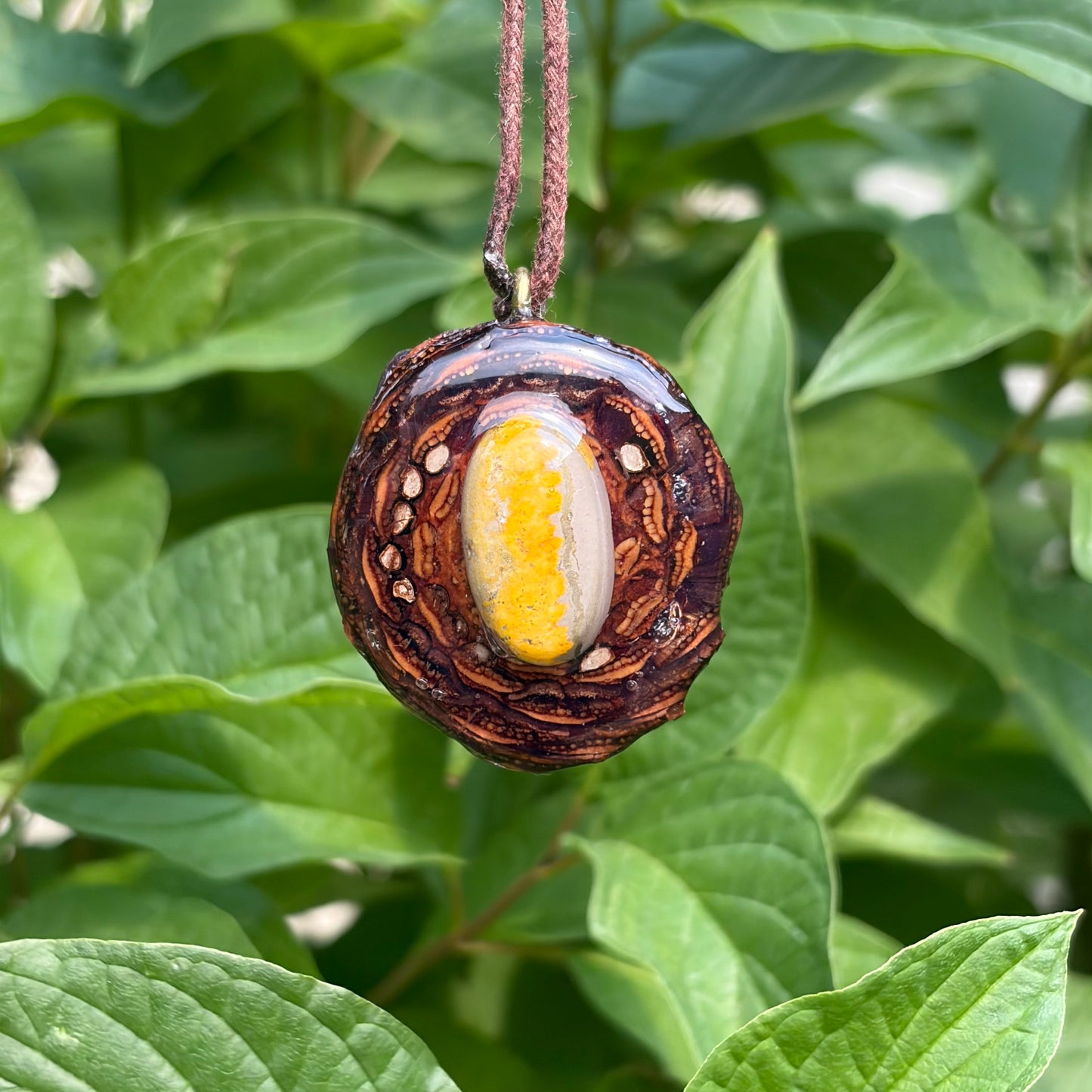 Yellow Jasper Medium Pendant