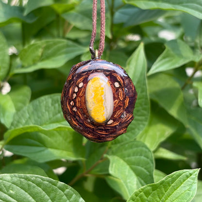 Yellow Jasper Medium Pendant