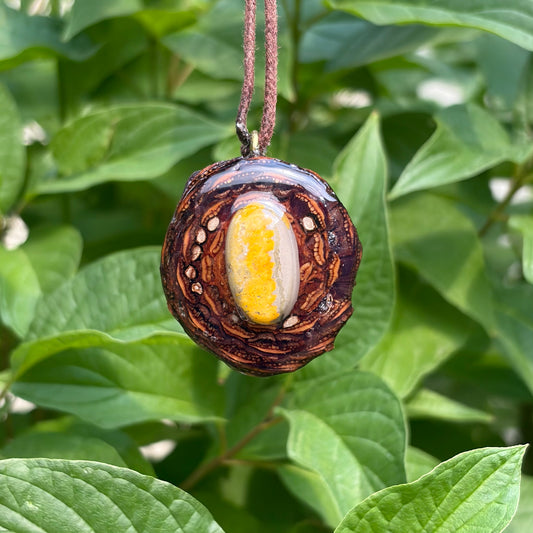 Yellow Jasper Medium Pendant