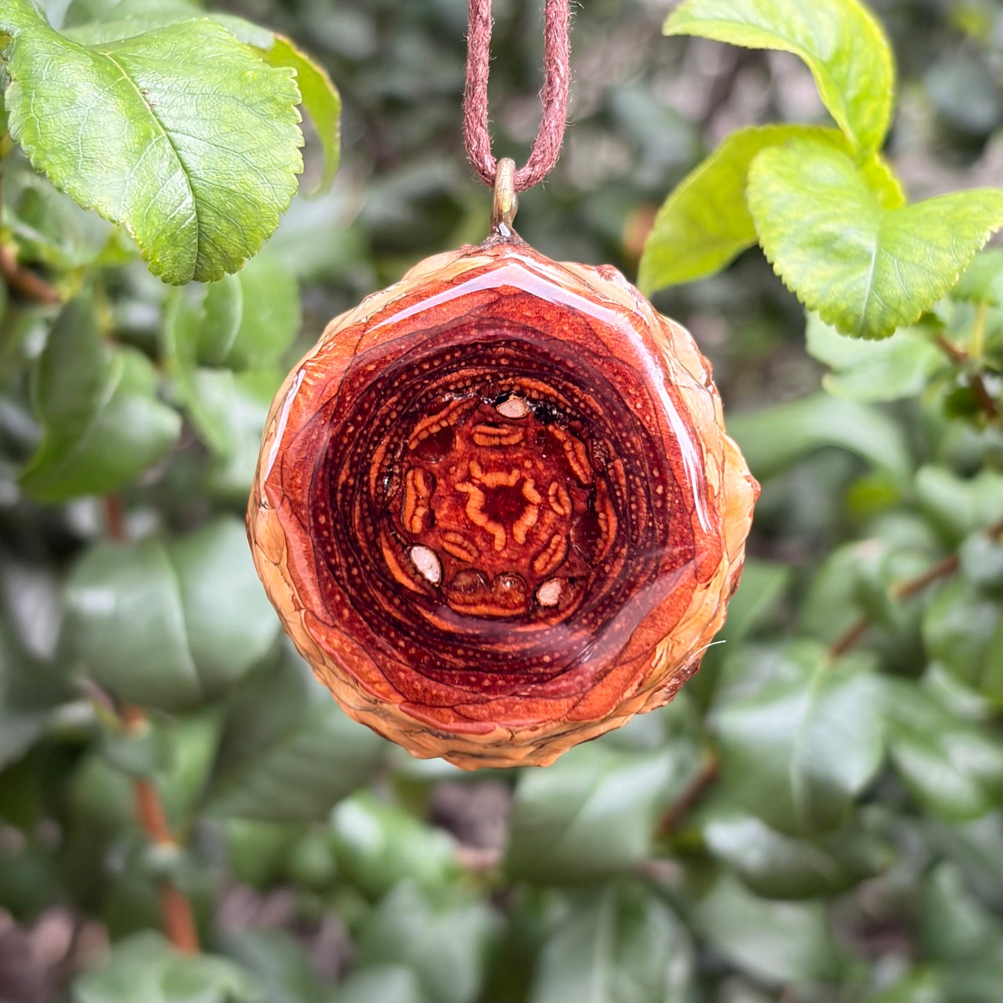 Hemimorphite Lotus Silver