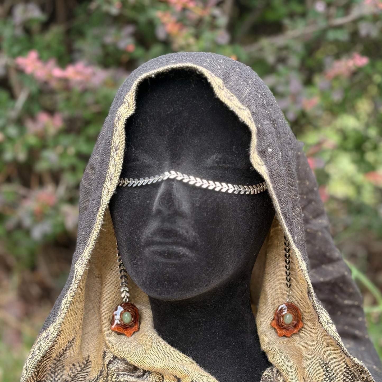 Aventurine Minis, Silver Face Chain