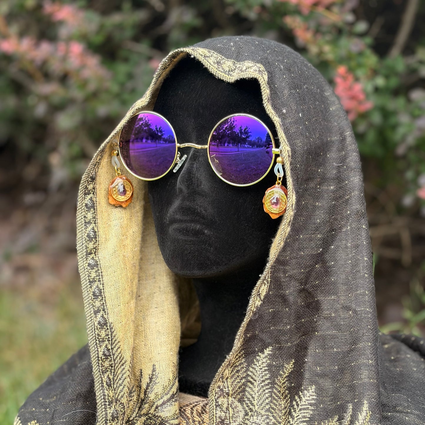 Amethyst Flower of Life Minis with Purple Lennon Sunnies