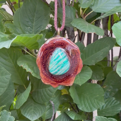 Amazonite Medium Pendant