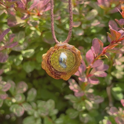 Sodalite Flower of Life Mini