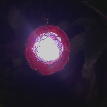 Moonstone Lotus LED Pendant