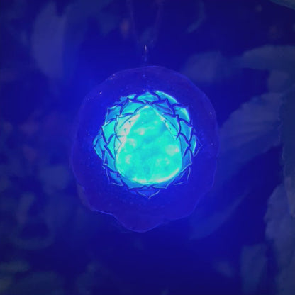 Moonstone Lotus LED Pendant