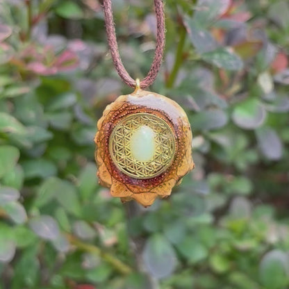 Aventurine Flower of Life Mini
